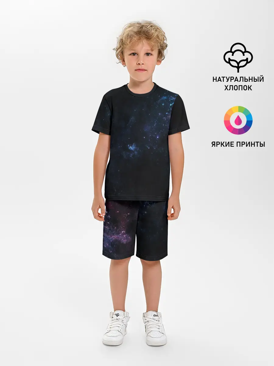 Детская пижама с шортами / Звезды