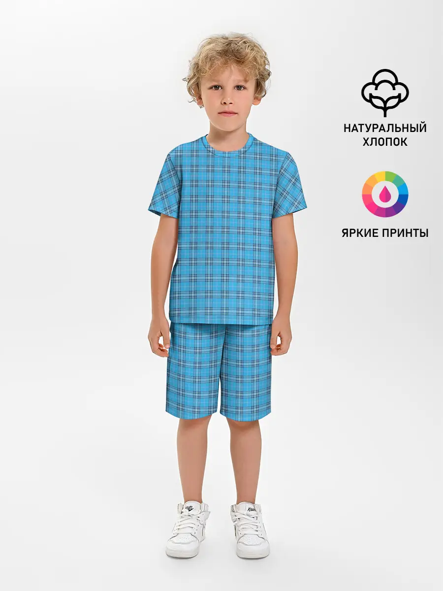Детская пижама с шортами / Джентльмены