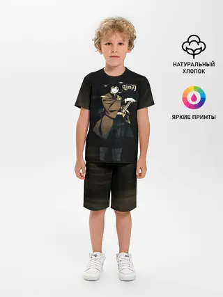 Детская пижама с шортами / Гию Томиока Kimetsu no Yaiba