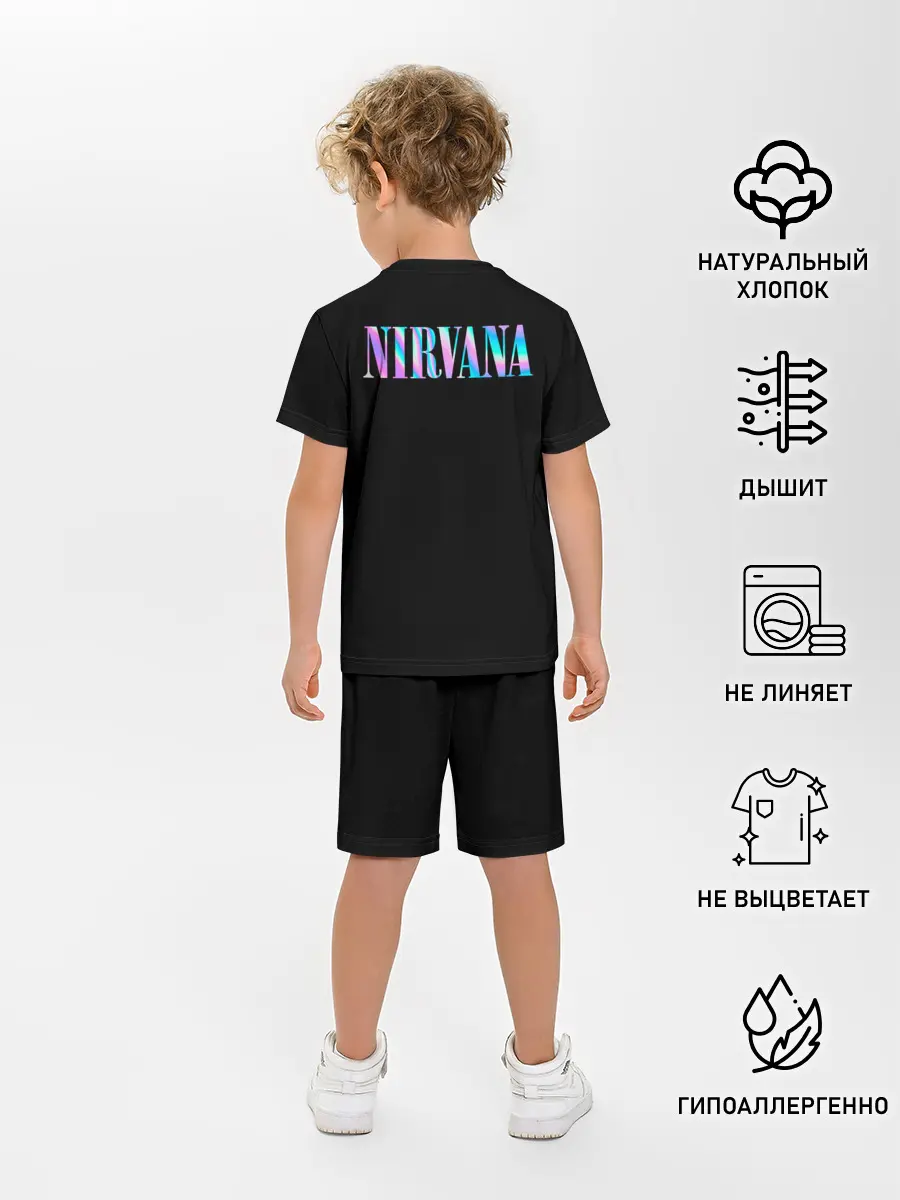 Детская пижама с шортами / Nirvana