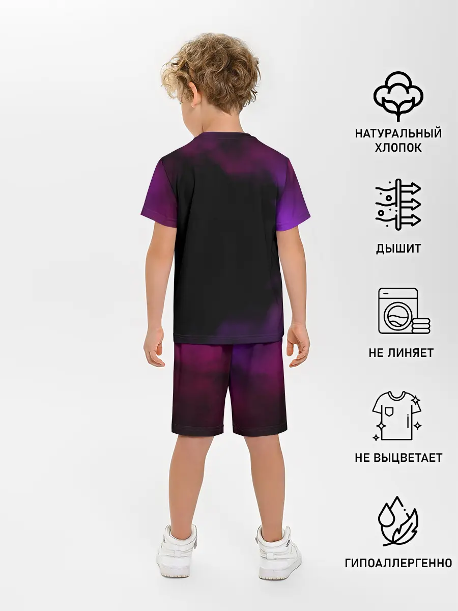 Детская пижама с шортами / Злой мускулистый Аста