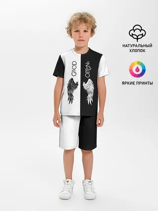 Детская пижама с шортами / GOOD OMENS