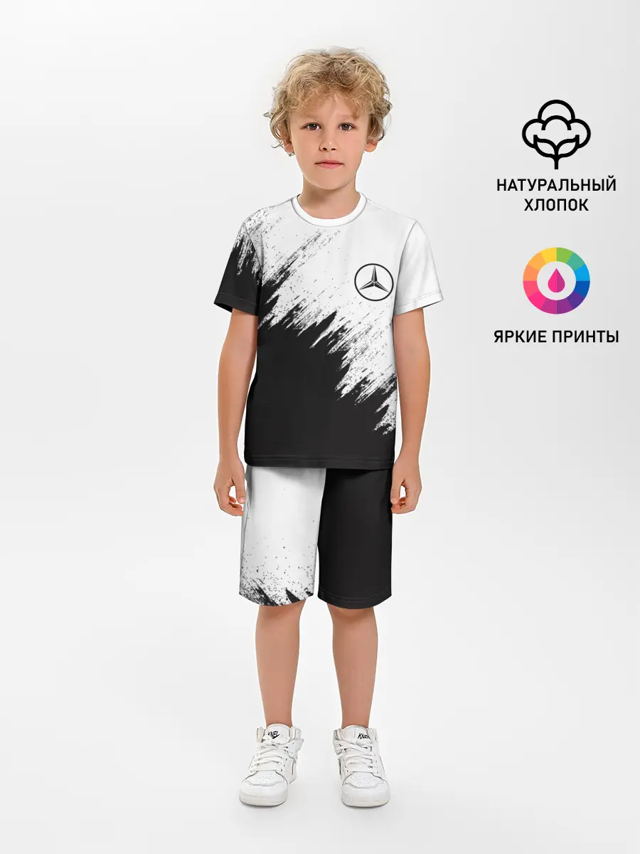 Детская пижама с шортами / Mercedes
