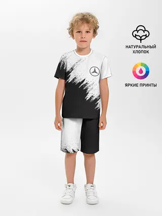 Детская пижама с шортами / Mercedes