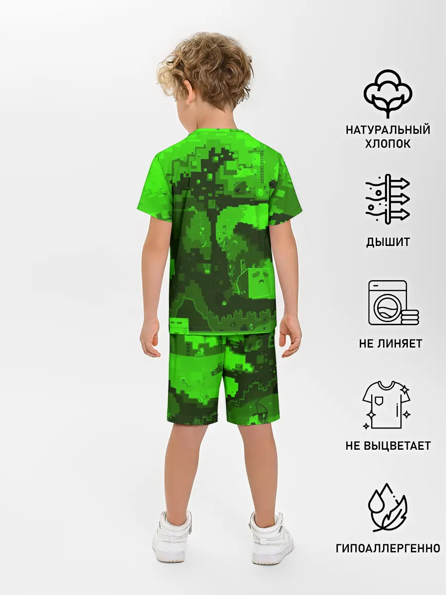 Детская пижама с шортами / MINECRAFT