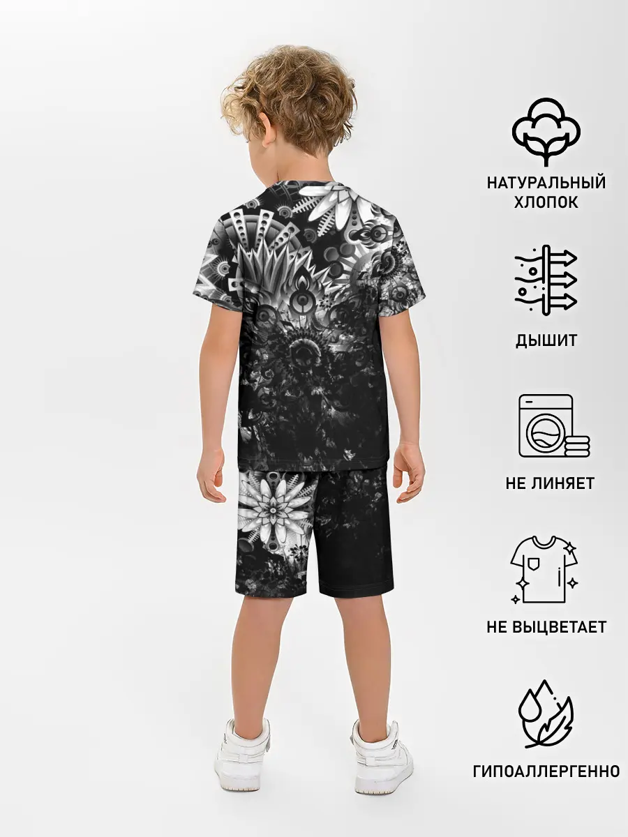 Детская пижама с шортами / Floral Pattern