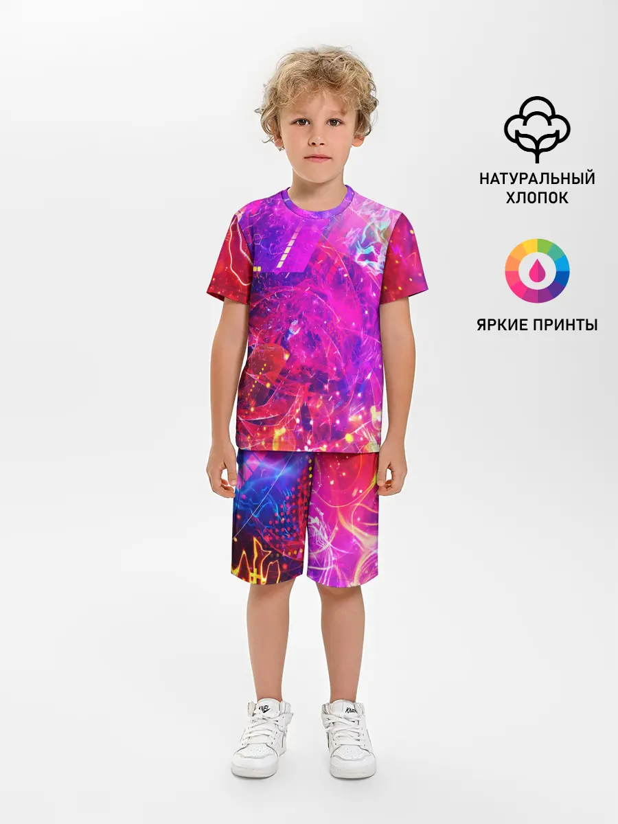 Детская пижама с шортами / ABSTRACT
