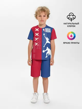 Детская пижама с шортами / NBA