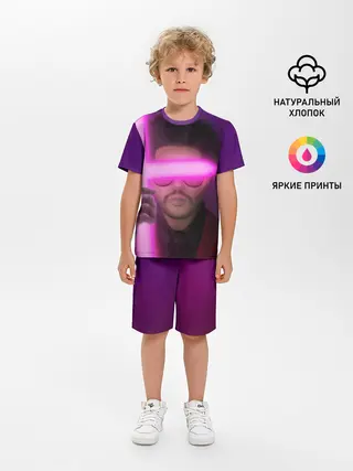 Детская пижама с шортами / The Weeknd - Blinding Lights