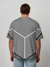 Мужская футболка оверсайз / Полосы