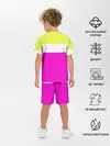 Детская пижама с шортами / Serious розовый