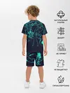 Детская пижама с шортами / Neon Dragon
