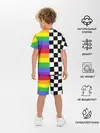 Детская пижама с шортами / Rainbow