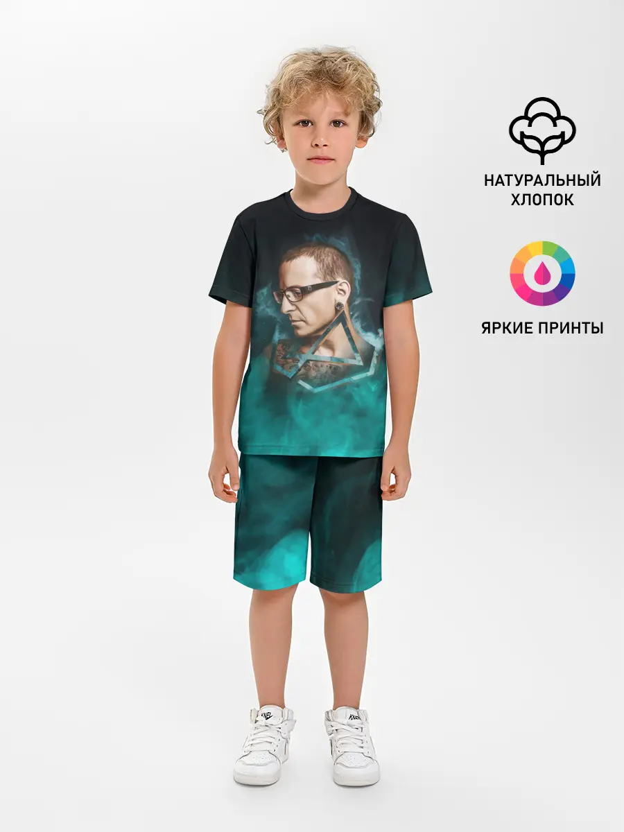 Детская пижама с шортами / CHESTER | LINKIN PARK | ЛИНКИН ПАРК