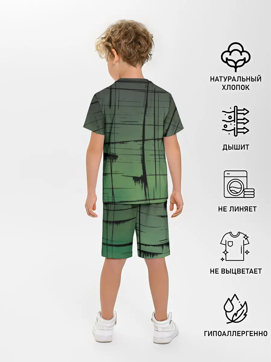 Детская пижама с шортами / Among Us