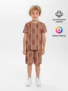 Детская пижама с шортами / Ритм полос