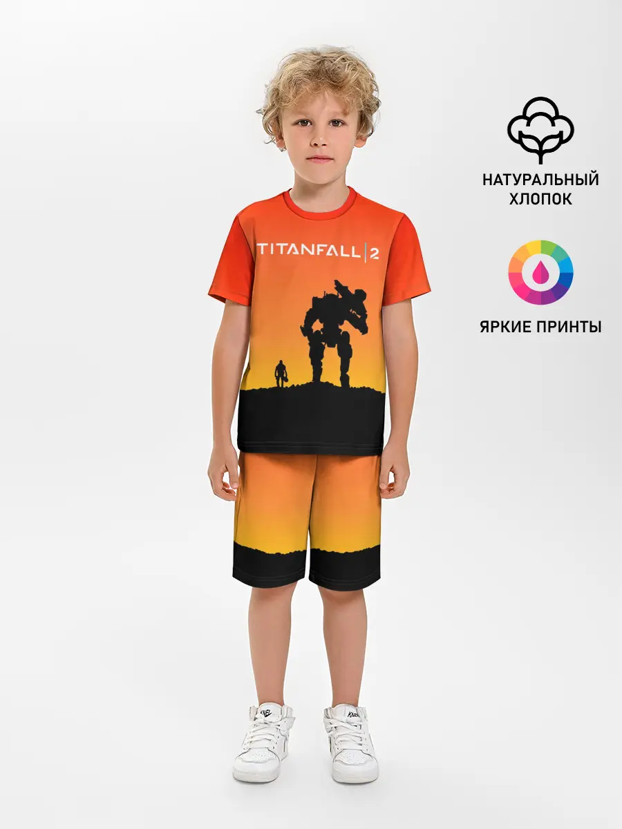 Детская пижама с шортами / TITANFALL 2