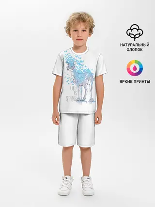 Детская пижама с шортами / Life is Strange. Олень