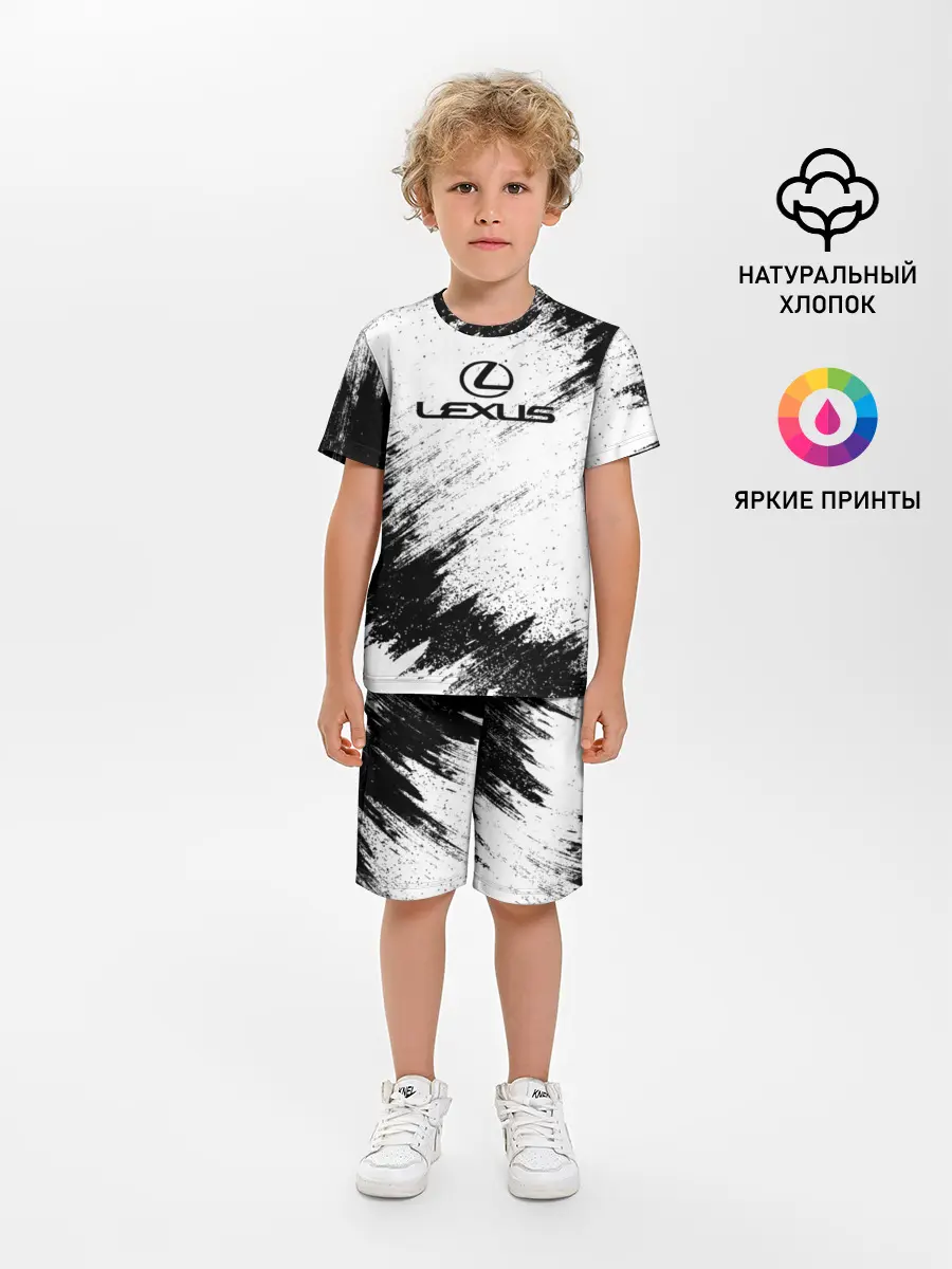 Детская пижама с шортами / Lexus