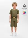 Детская пижама с шортами / Солдатская форма