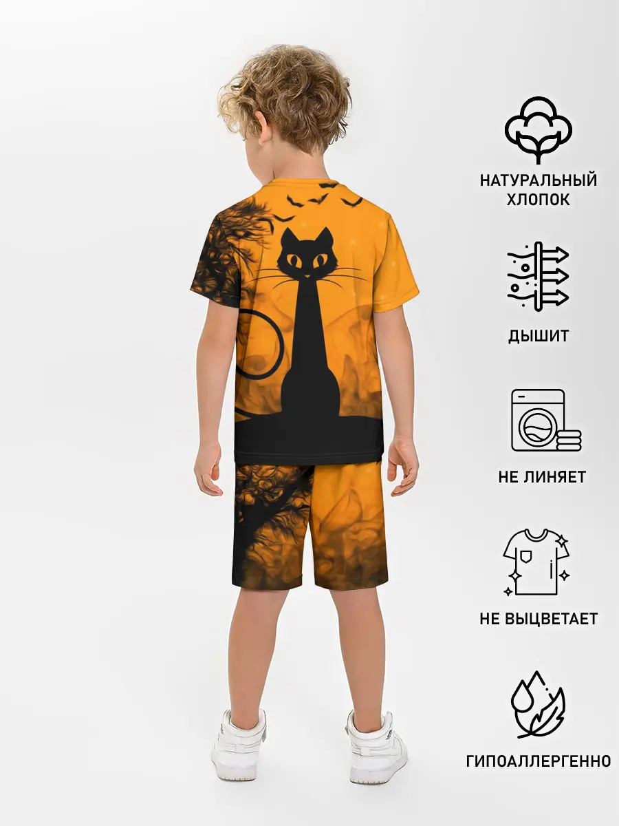 Детская пижама с шортами / Halloween