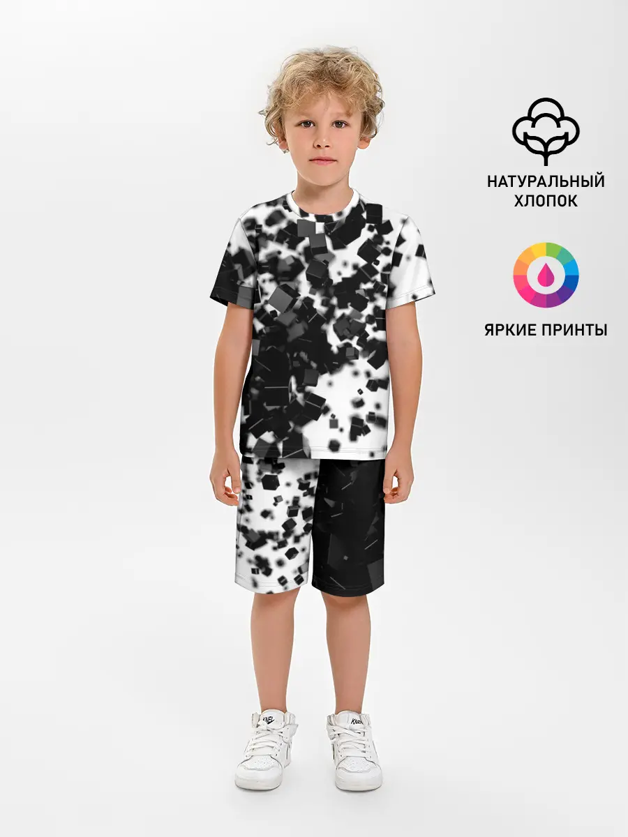 Детская пижама с шортами / KUBIKI