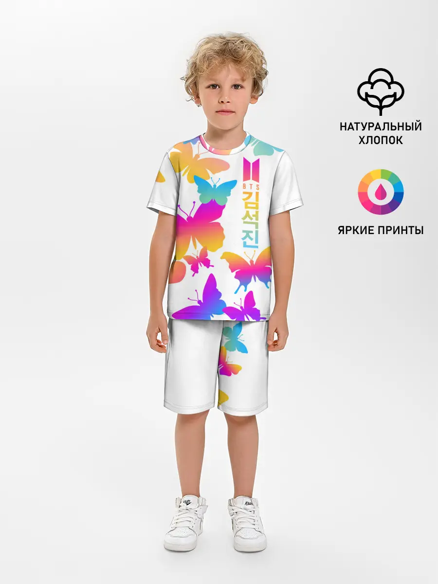 Детская пижама с шортами / BTS
