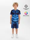Детская пижама с шортами / Неоновая броня | Neon Armor