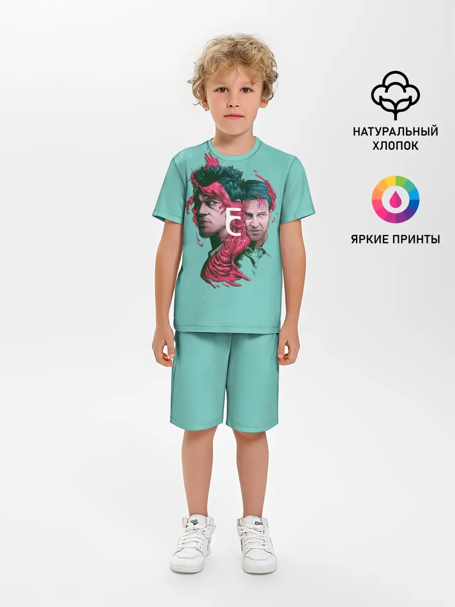Детская пижама с шортами / Бойцовский клуб