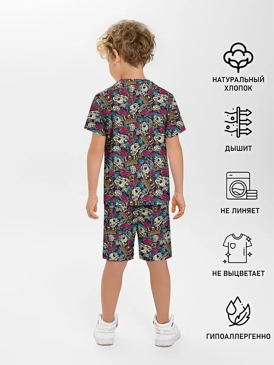 Детская пижама с шортами / Тату