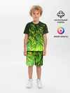 Детская пижама с шортами / ТРАВА / TRAVA