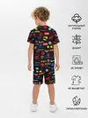 Детская пижама с шортами / Motorcycle pattern | Мото паттерн
