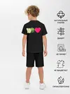 Детская пижама с шортами / I LOVE APPLE