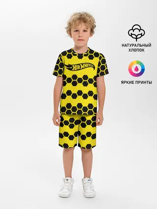 Детская пижама с шортами / Hot Wheels