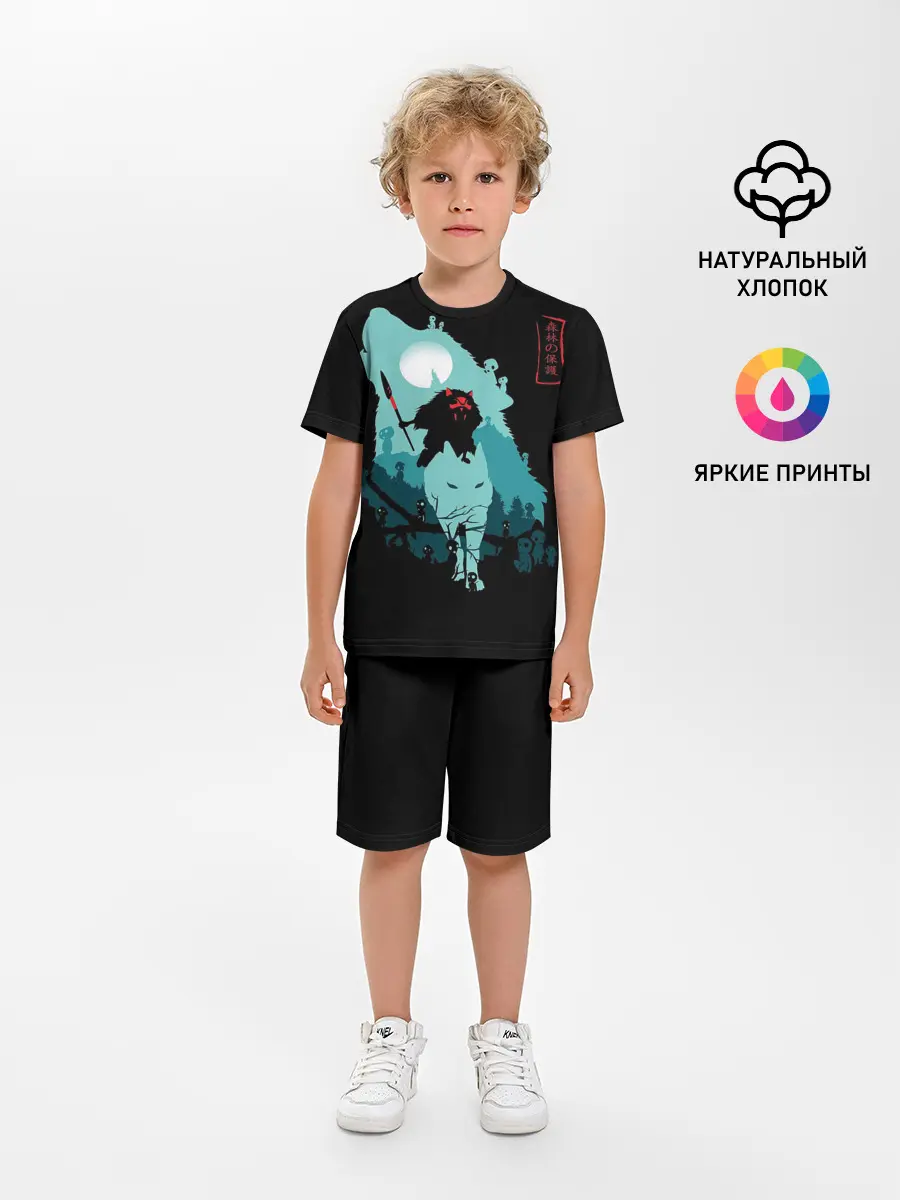 Детская пижама с шортами / Princess Mononoke