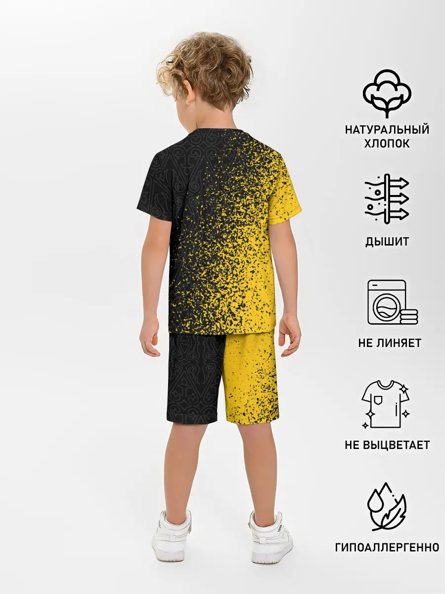 Детская пижама с шортами / КАЗАХСТАН / KAZAKHSTAN