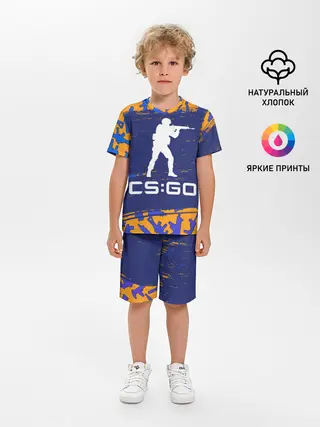 Детская пижама с шортами / CS GO | КС ГО