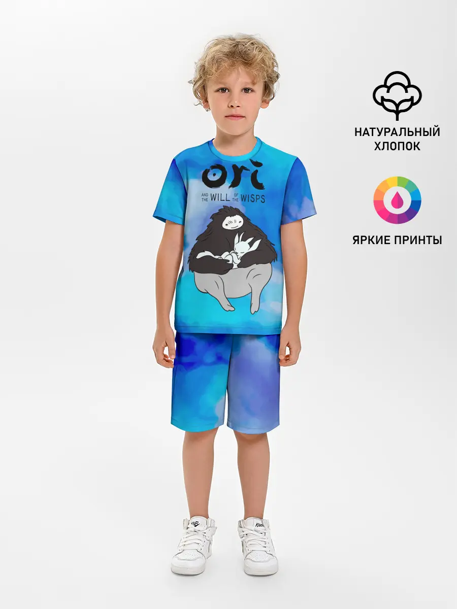 Детская пижама с шортами / Ori and the Will of the Wisps