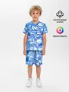 Детская пижама с шортами / Абстракция