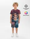 Детская пижама с шортами / Танцующие коты