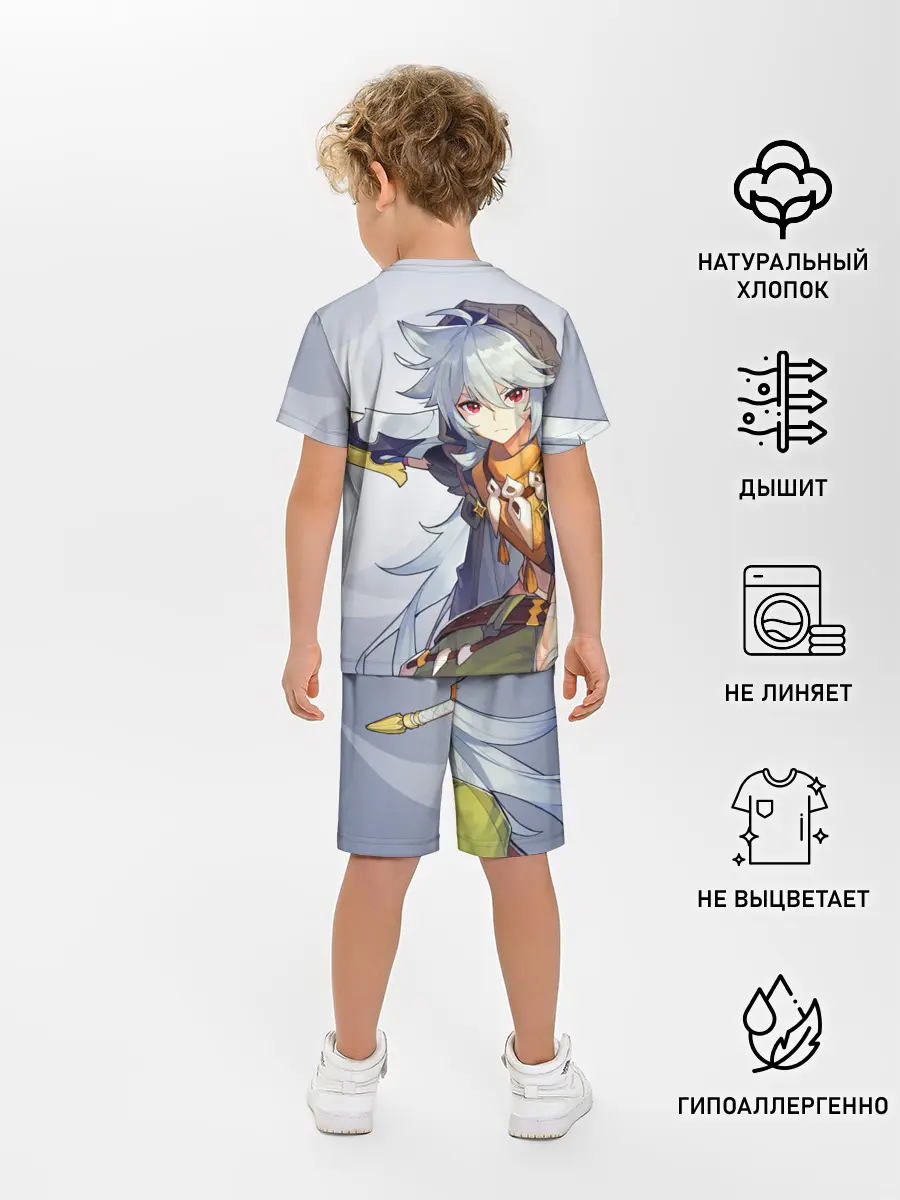 Детская пижама с шортами / GENSHIN IMPACT, РЭЙЗОР