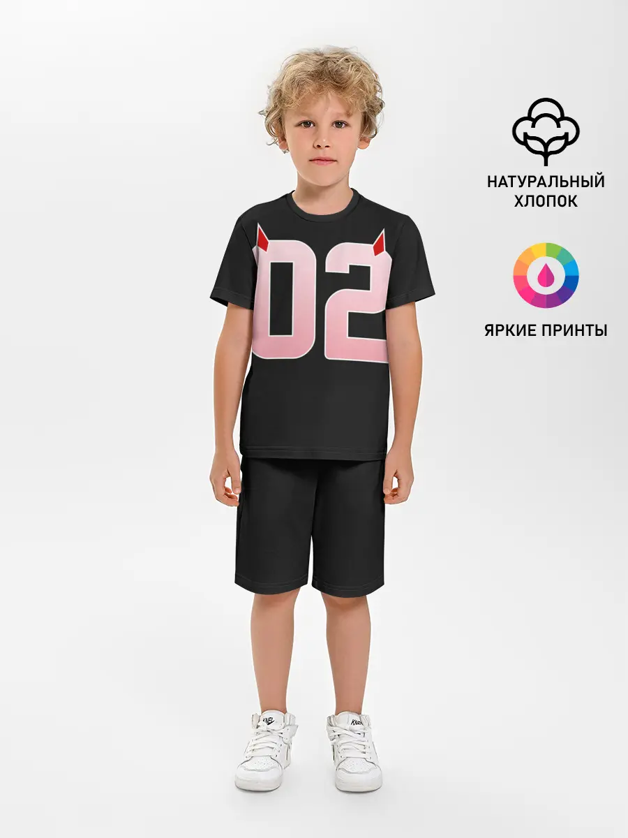 Детская пижама с шортами / Порядковый номер 02