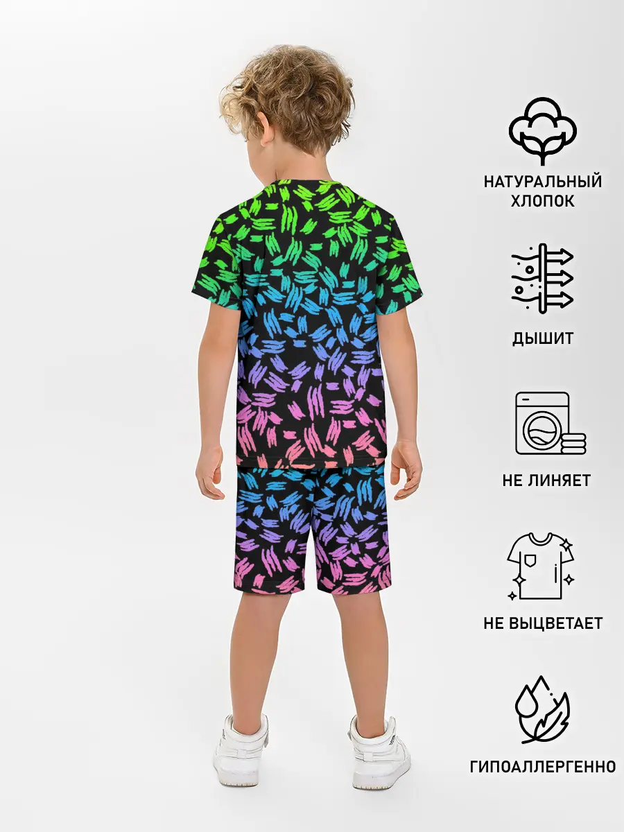 Детская пижама с шортами / PATTERN MONSTER ENERGY