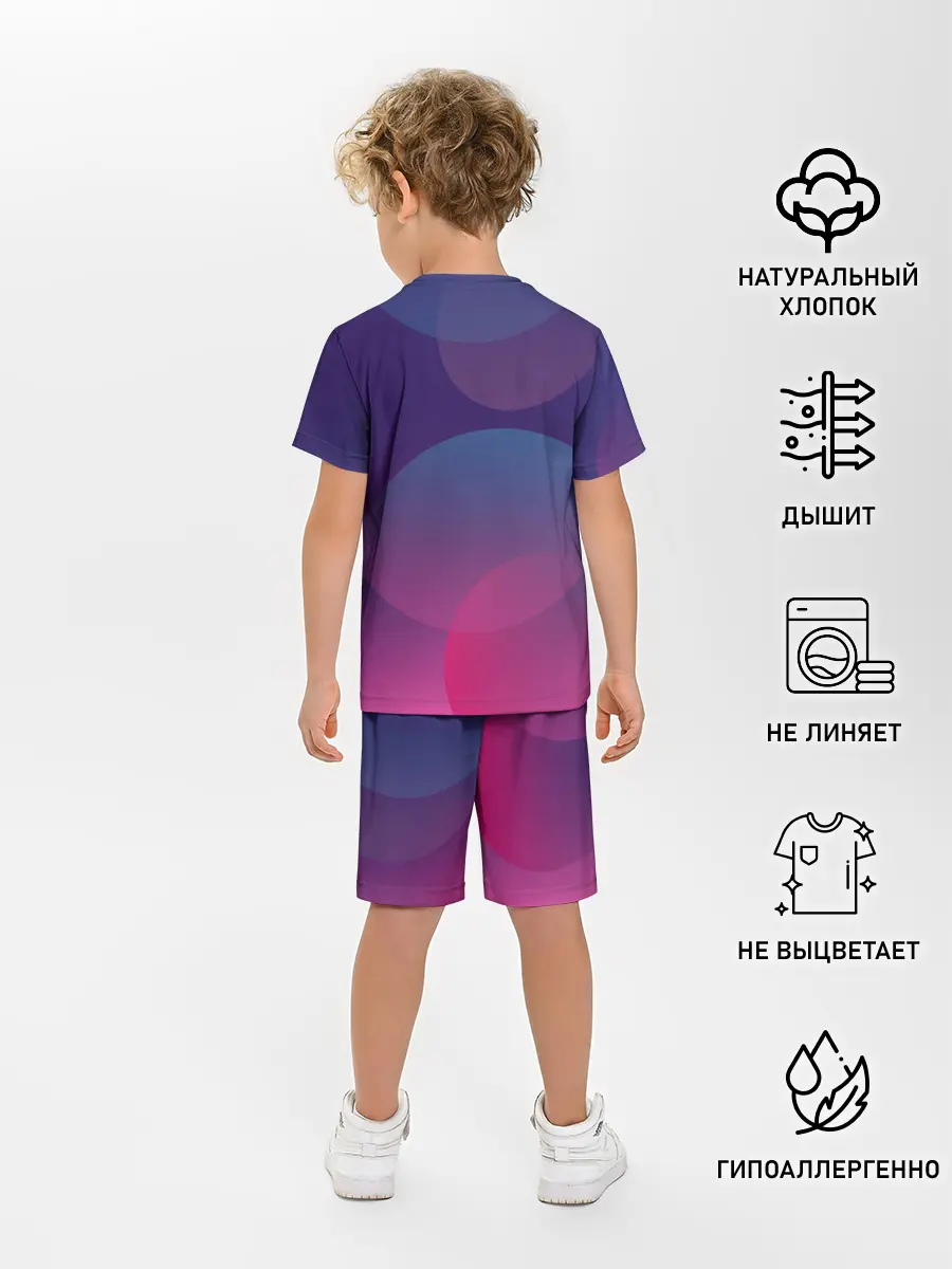 Детская пижама с шортами / Тоторо выглядывает