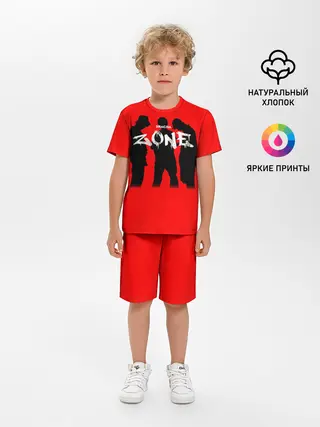 Детская пижама с шортами / ZONE
