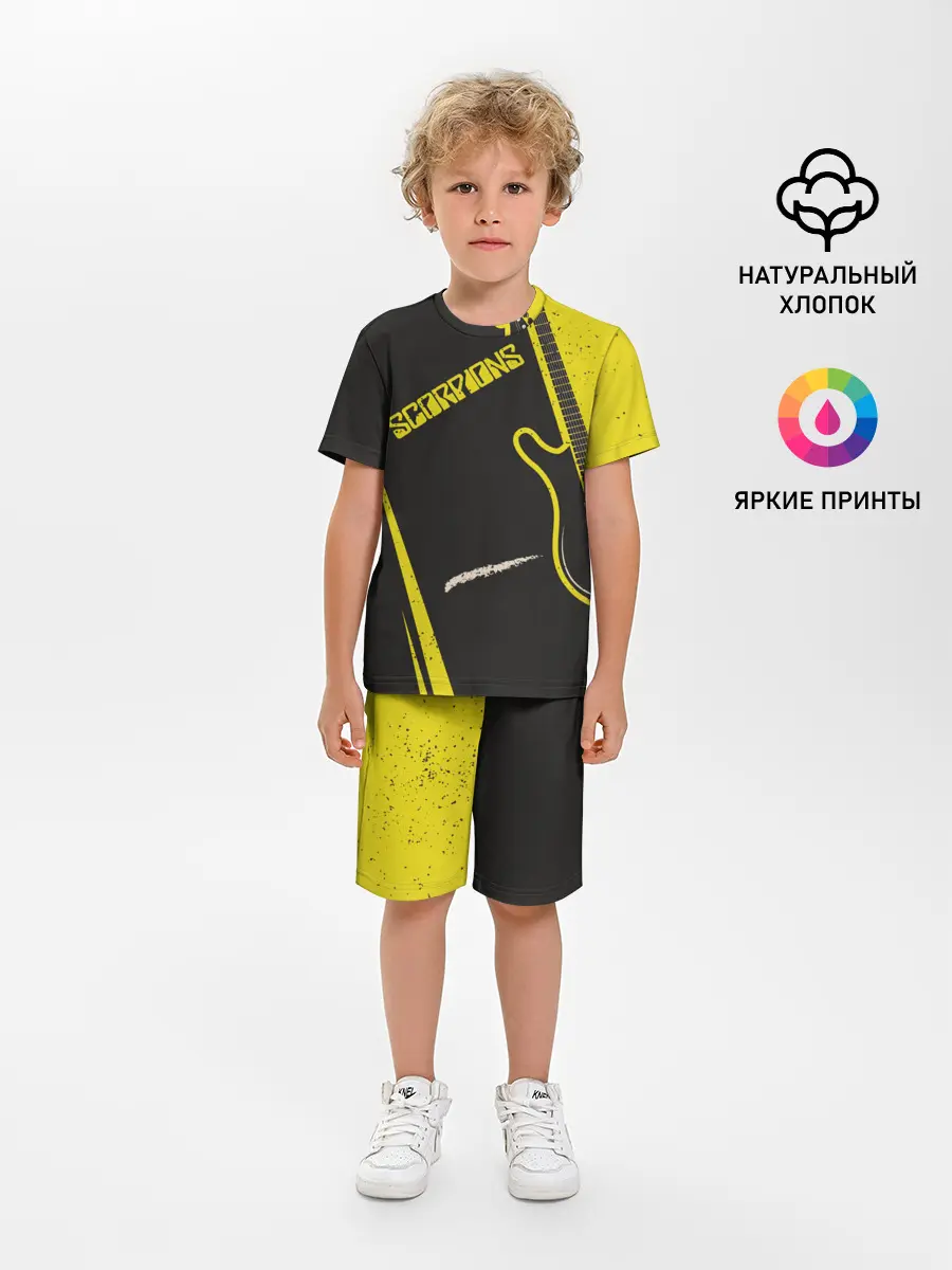 Детская пижама с шортами / Scorpions