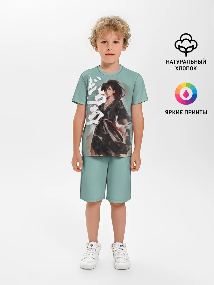 Детская пижама с шортами / Дороро