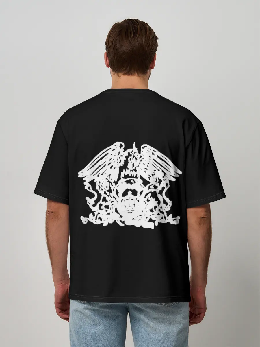 Мужская футболка оверсайз / QUEEN | КВИН