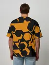 Мужская футболка оверсайз / КИБЕРПАНК, жёлтый