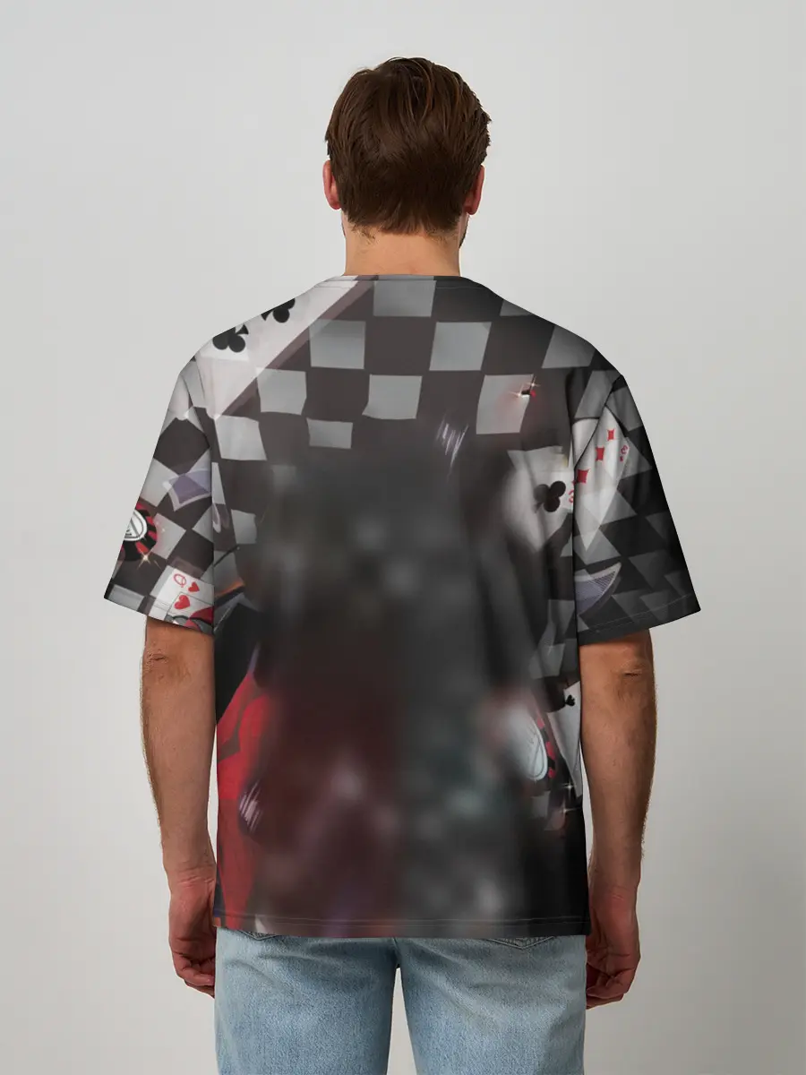 Мужская футболка оверсайз / Юмэко Джабами